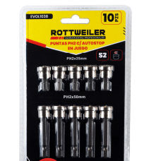 PUNTAS PH2 C/AUTOSTOP EN JGO. X 10 PZAS. EVOL1038 PUNTAS PH2 C/AUTOSTOP EN JGO. X 10 PZAS. EVOL1038