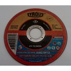 DISCOS REFORZADOS TYROLIT X CAJA 114x1.0X22 DISCOS REFORZADOS TYROLIT X CAJA 114x1.0X22