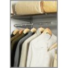 BARRAL C/MENSULA P/PERCHAS DE 080 BLANCO REP443