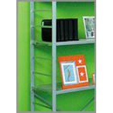 LATERAL DE ESTANTERIA ROMBO DE 177x30 cm  ALUMINIO ROM001