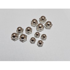 TUERCA CIEGA DE HIERRO NIQUELADA    3/16