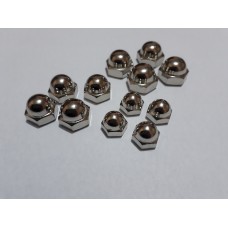 TUERCA CIEGA DE HIERRO NIQUELADA  3/8