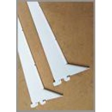 MENSULA RAPI - ESTANT DE 44 cm REFORZADA  NEGRO  MRE247N