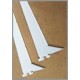 MENSULA RAPI - ESTANT DE 44 cm REFORZADA  BLANCO  MRE247B