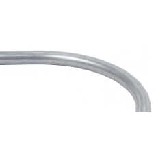 COMBO CAÑO CURVO BLANCO + 2 SOPORTES  75 X 75