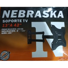 SOPORTE ARTICULADO 13"- 42" 15C NEBRASKA