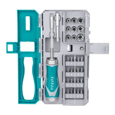 SET DE DESTORNILLADOR 33 PUNTAS INDUST. TOTAL TACSD30336