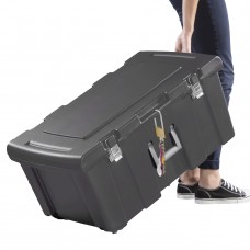 BAUL MULTIUSO 125 LTS. C/TAPA/MANIJA/RUEDA 79.4 X 44.8 X 35.2