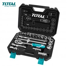 CAJA DE HERRAMIENTAS CON 25 PZAS. INDUSTRIAL  TOTAL THT121251