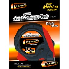 CINTA METRICA TRIPLE FRENO C/IMAN  5MX19MM ESSAMET