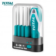 SET DE 9 DESTORNILLADORES INTERCAMB. INDUST. TOTAL  THT250906