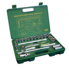 JUEGO DE BOCALLAVES 1/2 MOTA 26 PZAS. EK12