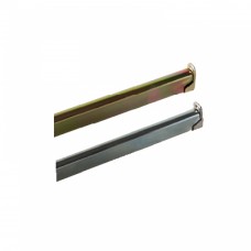 CAÑO PLACARD OVAL COLOR DORADO 4 MTS.   BARPOD04